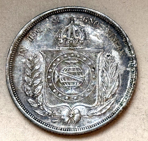 Brazil 500 reis 1864 - 500,