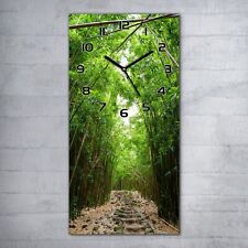 Glasuhr Wanduhr Küchenuhr