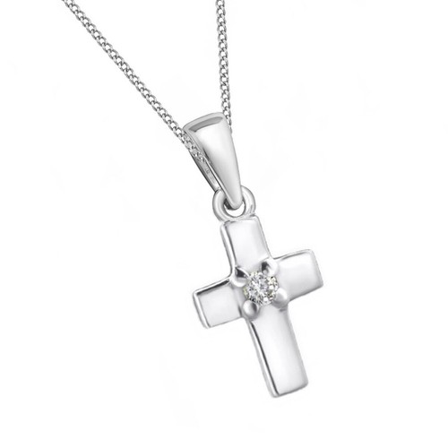 Kreuz anhänger halskette 925 - halskette,