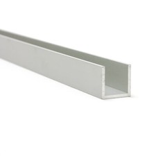 Aluminium profile eloxiert - aluminium, u-profile