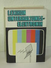 DDR Fachbuch - Lexikon Unterhaltungselektronik - 1. Auflage 1987