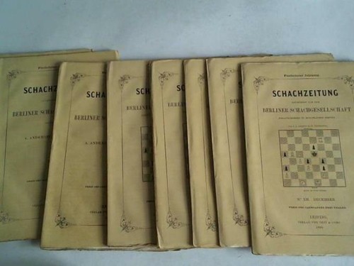Schachzeitung gegründet von