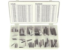 60-tlg. Passfedern Sortiment Sicherungskeil Formschlüssige Mitnehmerkeil Satz