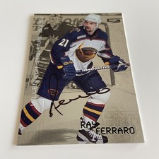 NHL Card-Ray Ferraro-Autograph ITG Millennium Signature Series 1999-Atlanta