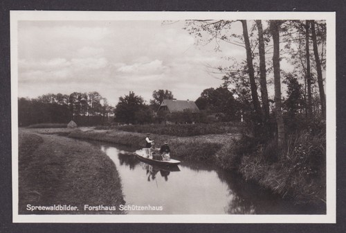 Vintage postcard spreewald - vintage,