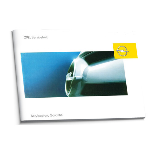 Opel deutsche serviceheft - opel,