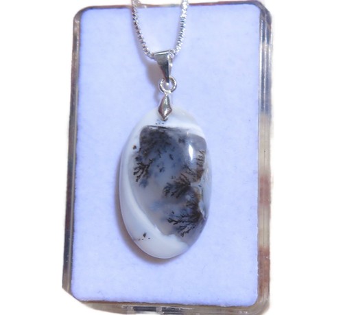 Dendriten opal anhänger mit - anhänger,