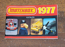 b004 - kk012 -Matchbox - kleiner Katalog/Prospekt - 1977 KATALOG