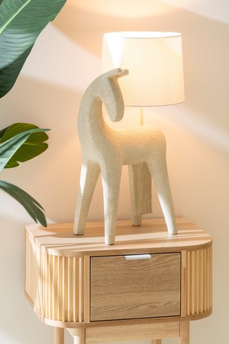 Line tischlampe pferd modern - j-line,