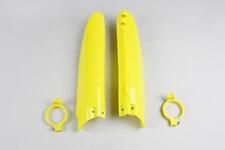 Gabelschutz Gabelprotektoren fork guards passt an Suzuki Rm 125 250 99-03 gelb