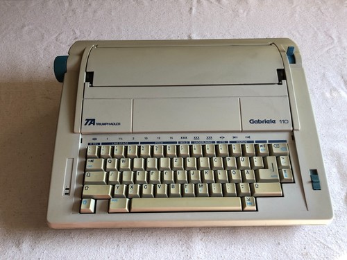 Elektrische schreibmaschine - elektrische,