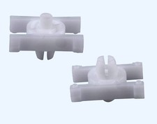 20 Stück für BMW Zierleisten Klammer Befestigung Klips E30 51131829904 Weiß #134