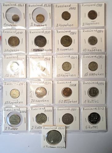Konvolut russland münzen - konvolut, 20