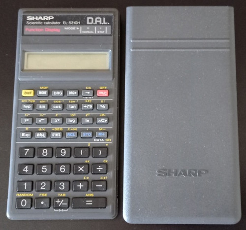 Taschenrechner vintage sharp - taschenrechner,