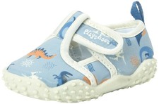 Playshoes Aqua-Schuh Dino allover blau – Badeschuhe für Kinder - Sehr gut