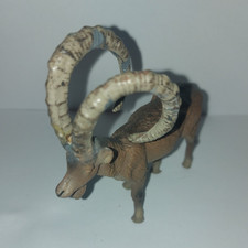 Alte Massefigur Tier Steinbock