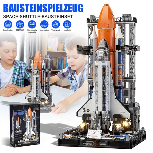 Space shuttle building blocks - shuttle,