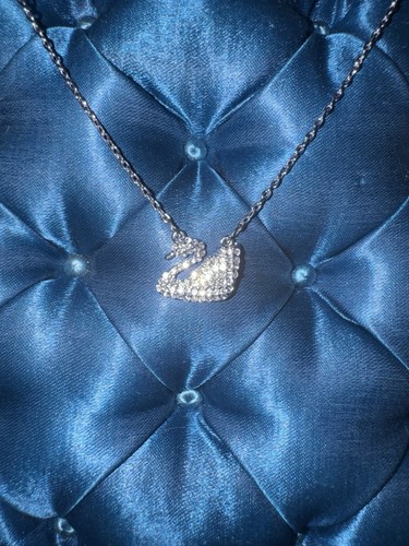 Swarovski schwanen halskette - swarovski,
