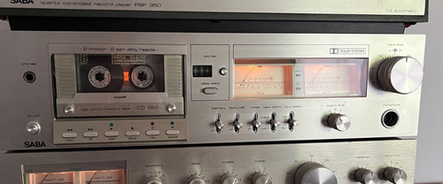 Saba 262 kassettendeck - cd,