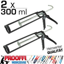 2x Skelett Kartuschen Presse