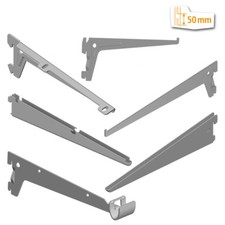 Element System Regalträger EASY | CLASSIC RA 50 Halter für 1- & 2-reihig Schiene