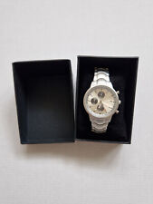 Armbanduhr Bergmann Farbe Silber Chrono 2010 Zustand NEU