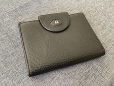 🇩🇪 Luxus Vintage Étienne Aigner Karten Scheine Münzen Börse Unisex hoher NP