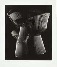Carol Marc Lavrillier, Hocker, Warren Platner, 1966 Silberauflage von ep