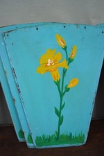 Vintage Karussell Holz Schild