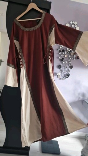 Mittelalterkleid kleid natur - mittelalterkleid,