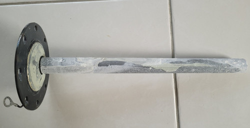 Flansch mit anode 200l für - flansch,
