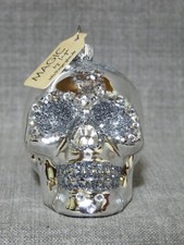 Christbaumkugel Totenkopf