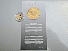 LIBERIA: 10 Dollars 2004: FUSSBALL-WM 2006: STADION MÜNCHEN 1/25 oz 585 GOLD, PP