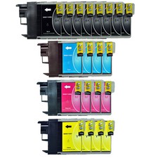 20 Druckerpatronen für Brother DCP-165C DCP-195C DCP-375CW DCP-385C LC980 LC1100