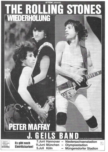 Rolling stones promo flyer - /, promo-flyer