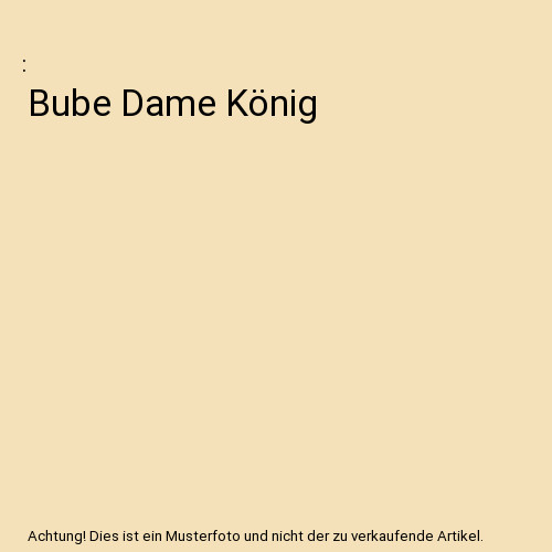 Bube dame könig - bube,