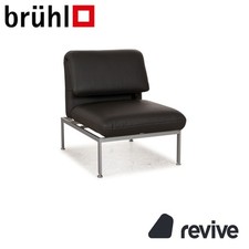 Brühl Roro Leder Sessel Grau manuelle Funktion