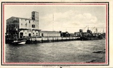 Ak Husum in Nordfriesland, Außenhafen - 4800985