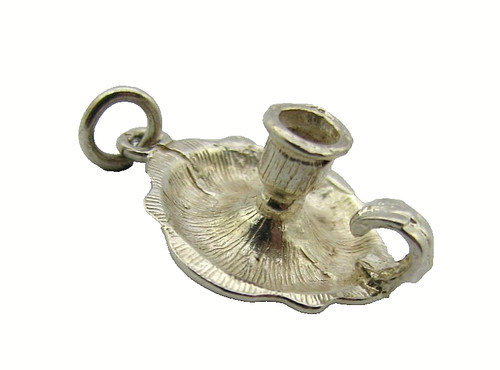 Damen silber kerzenständer - silber,