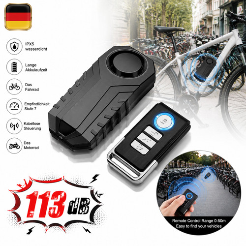 Fahrrad alarmanlage drahtlos - fahrrad,