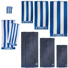 FC Schalke 04 Handtuch, Duschtuch oder Badetuch Logo navy Streifen oder Set S04