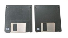 Zwei 3,5" Disketten HD 1,44 MB