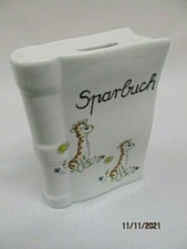 Porzellanmanufaktur Eger Martinroda 1 Porzellansparbuch Giraffen Neu