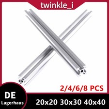 2/4/6/8x Aluminium Alu Profil