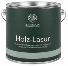 Lignocolor Holzlasur | Lasur | Holzschutzlasur | Langzeit | für Außen 2,5 L