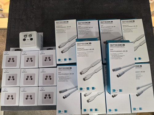 Satelliten konvolut 10x sat - satelliten,