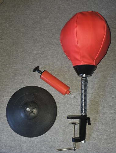 Boxsack mit tischklemme - mit, &