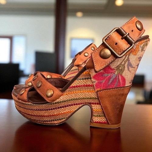 Vero cuoio vintage plateau - vintage,
