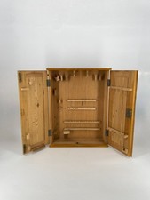 * WERKZEUGSCHRANK ANTIK HÄNGESCHRANK SCHREINER WEICHHOLZ WERKSTAT