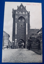 AK Templin Berliner Tor mit